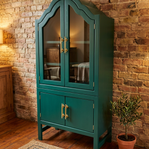 Outlaw Ridge Green Cabinet