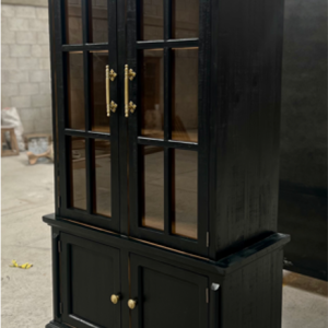 Heritage Black Display Cabinet