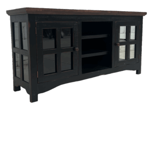 Alamo Black TV Stand