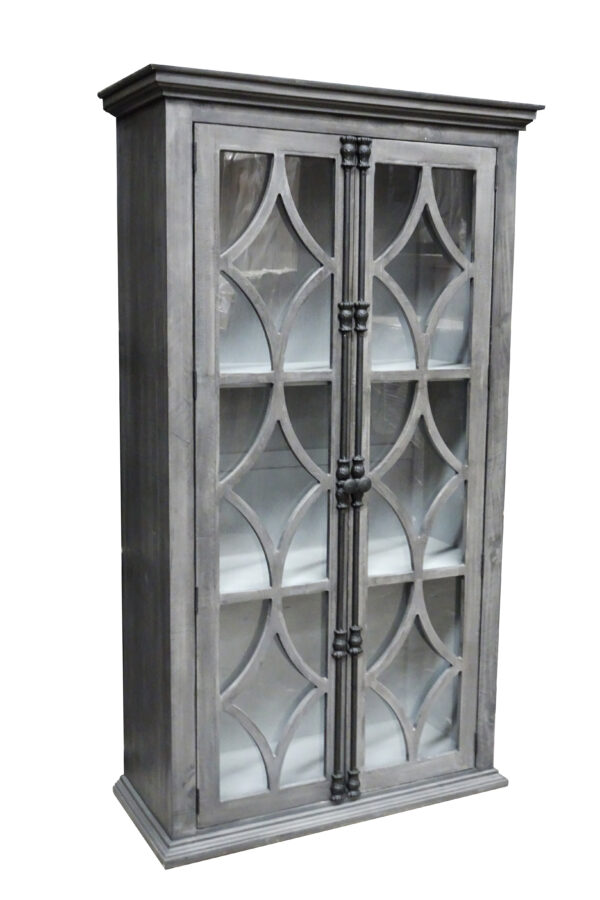 Mystic Valley Gray Cabinet