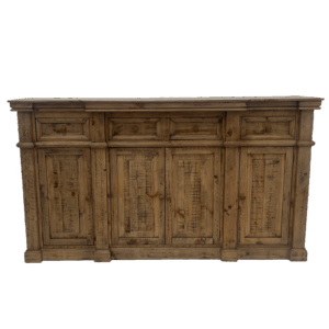 Santa Fe 4-Door Sideboard – Oak Finish